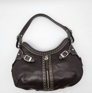 Vintage Guess Shoulder Bag Purse Y2K Zipper Retro